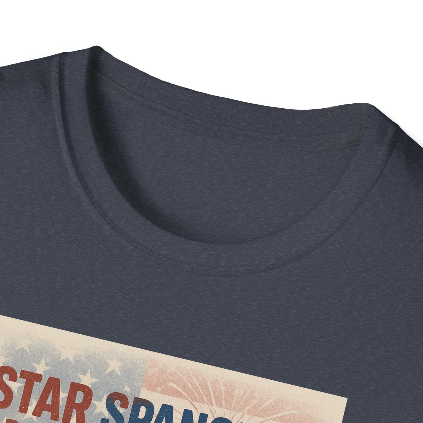 Star Spangled Hammered T-Shirt - 4th of July Celebration Tee