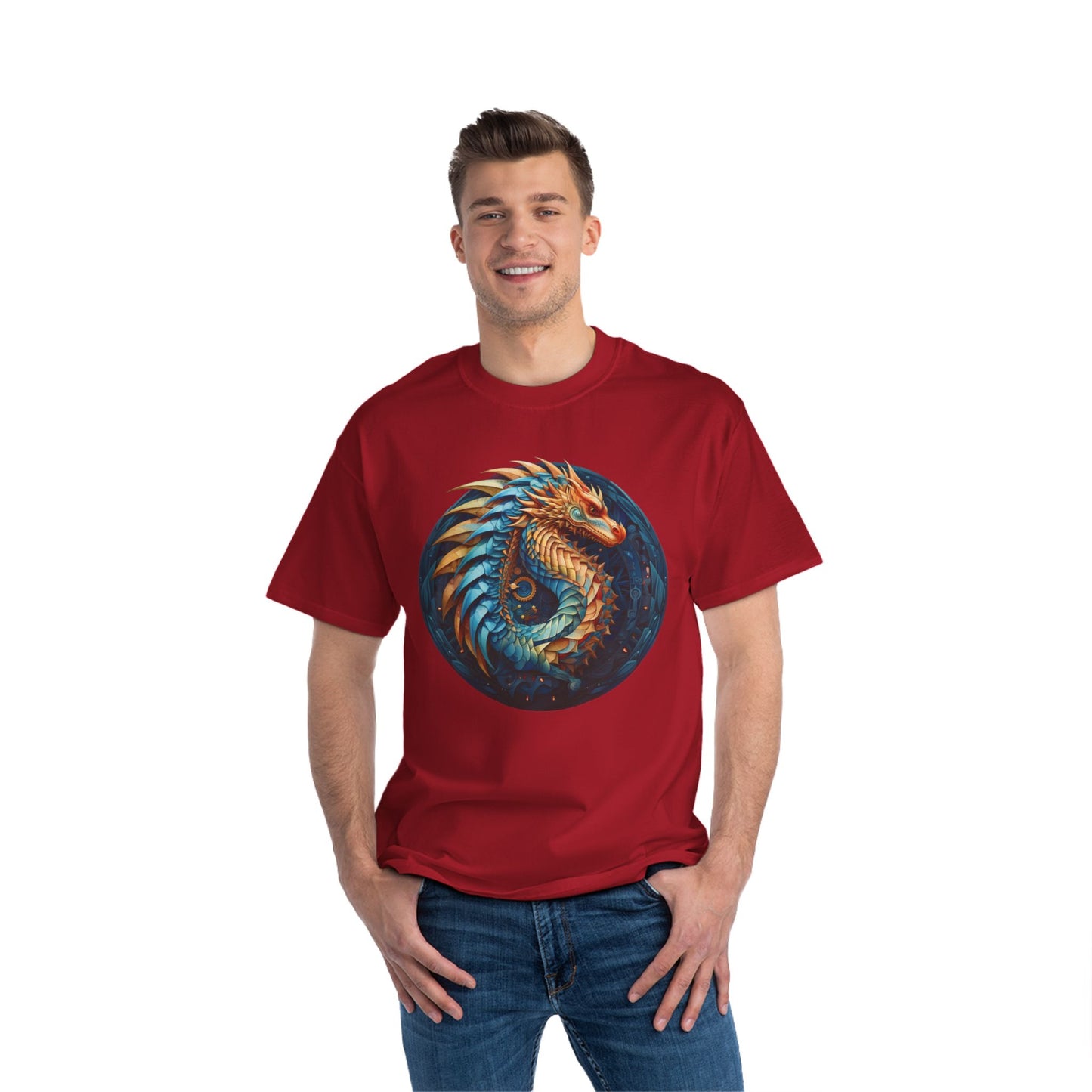 Spiral Dragon - Beefy-T® Short-Sleeve T-Shirt