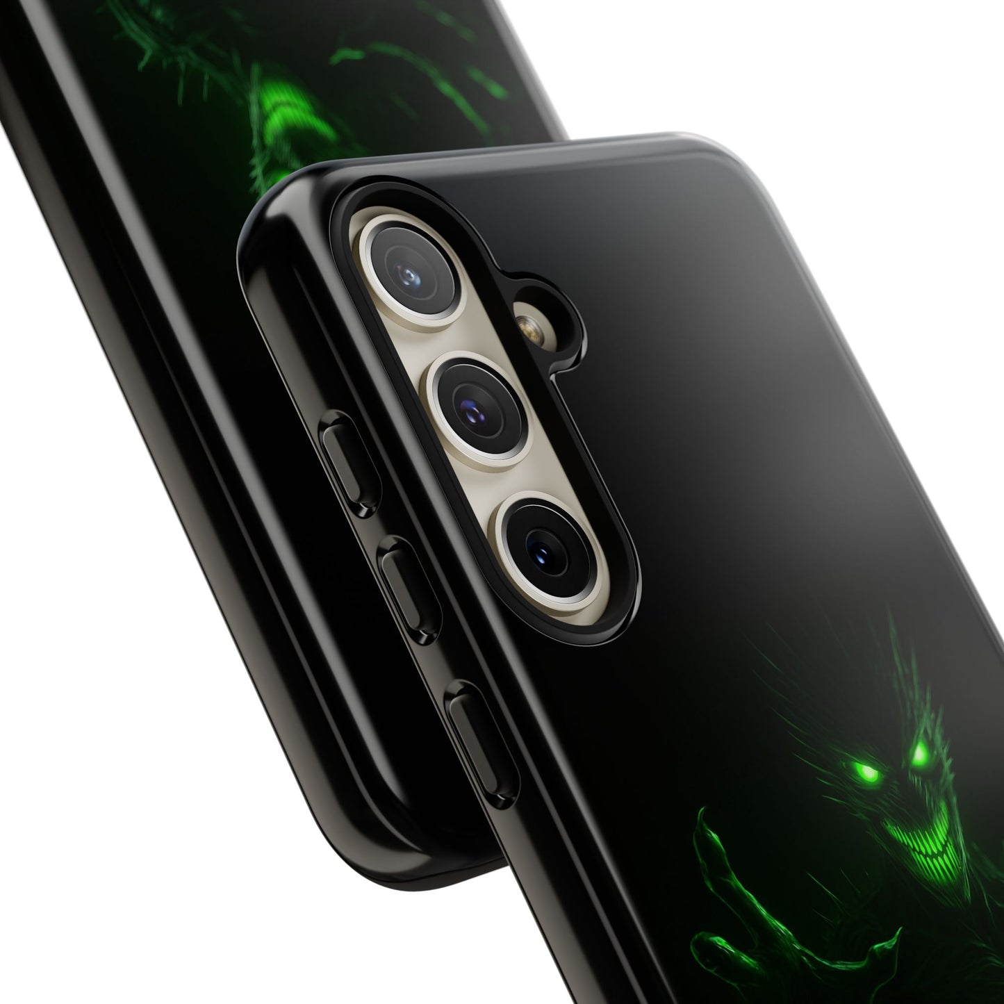 Phone Case - Spooky Green Glow Devil