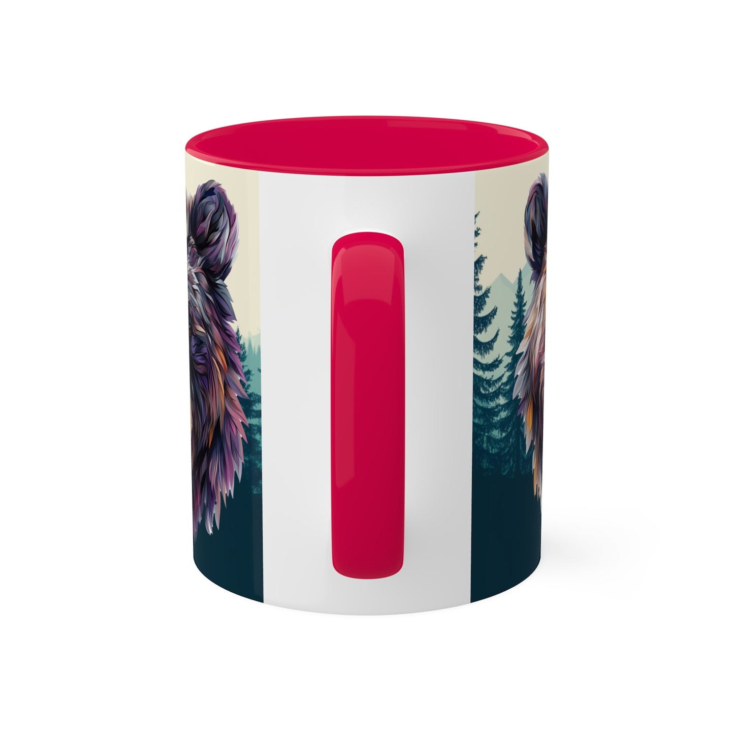 Artistic Bear - Colorful Mugs, 11oz