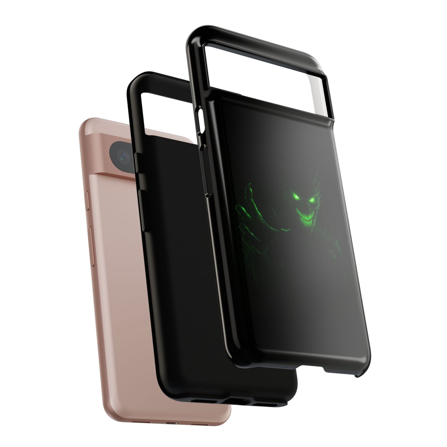 Phone Case - Spooky Green Glow Devil