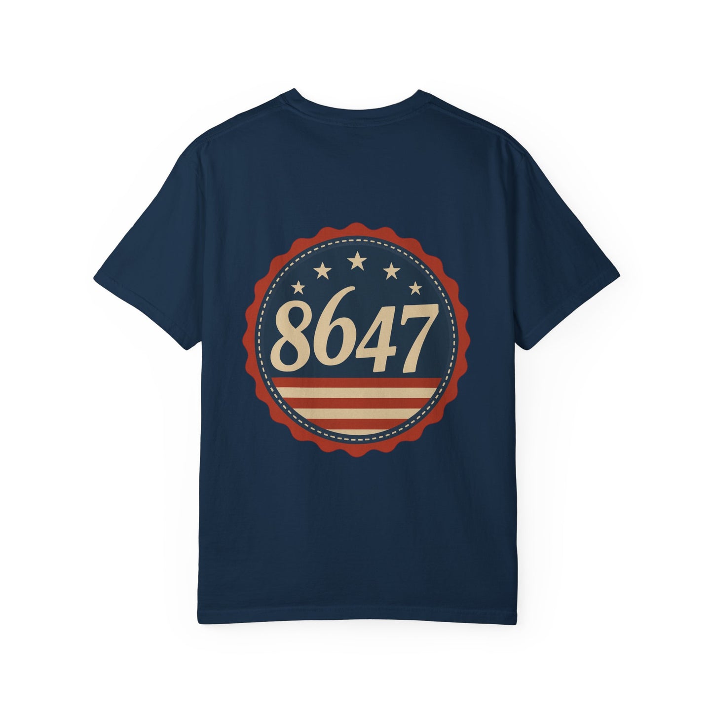 8647 DJT He's Gotta Go Unisex Garment-Dyed Tee