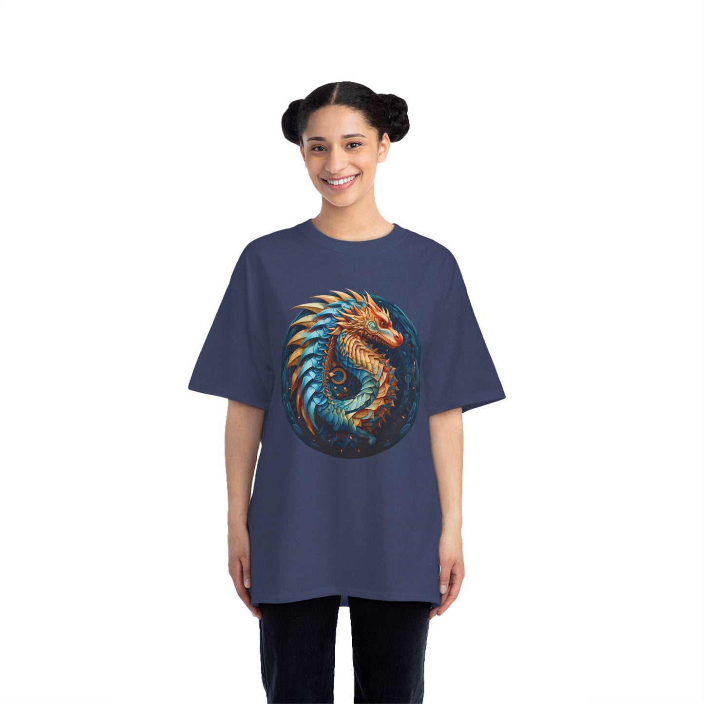 Spiral Dragon - Beefy-T® Short-Sleeve T-Shirt