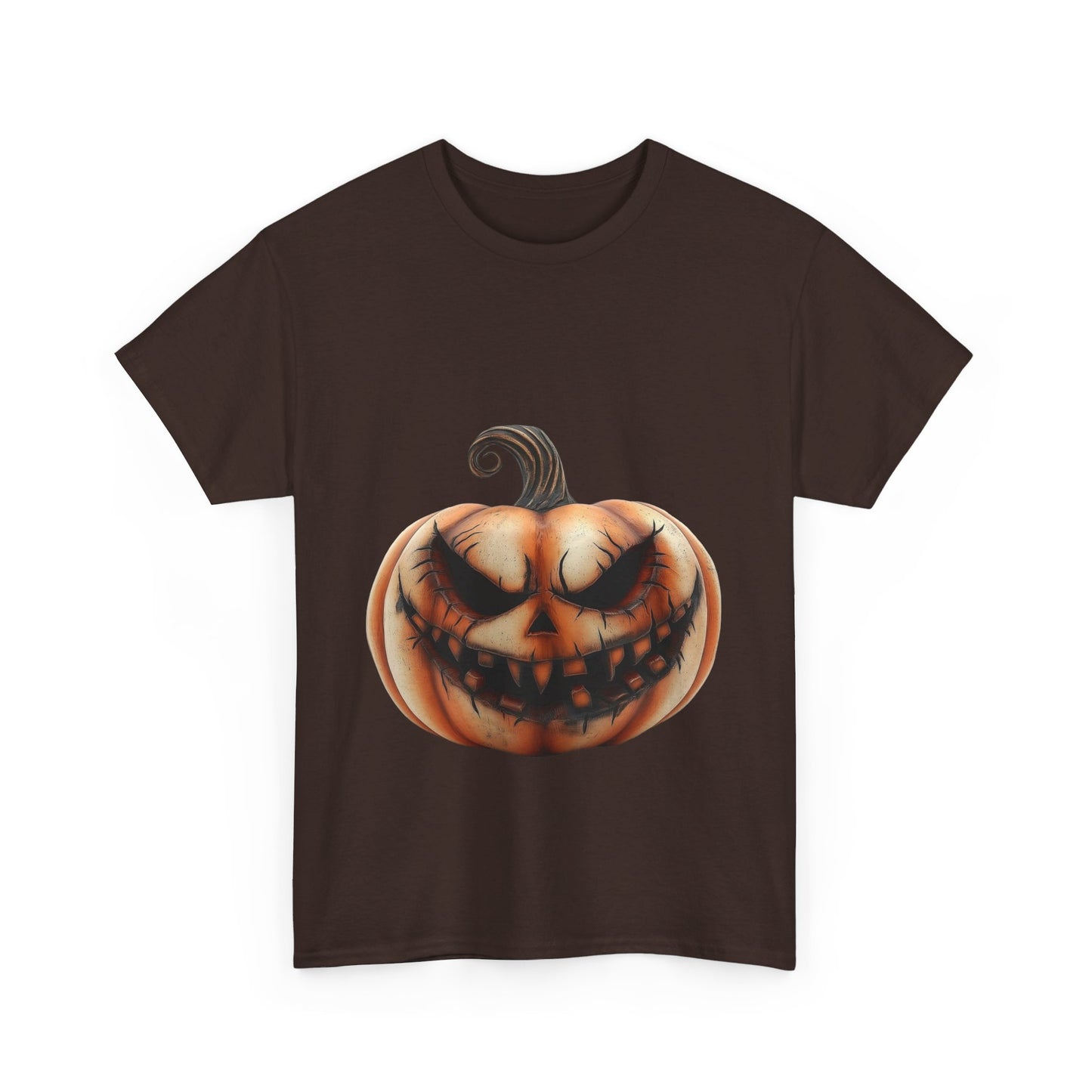 Jack-o-Lantern Halloween toned scary - Unisex Heavy Cotton Tee