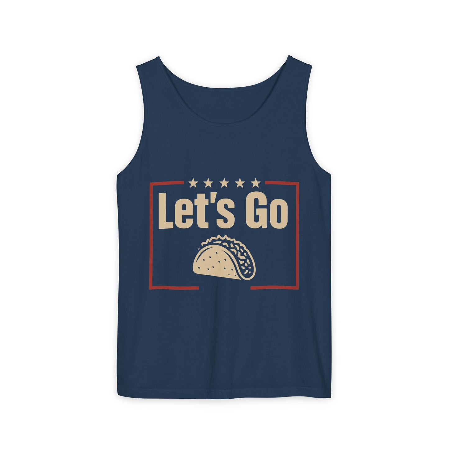 Let's Go Taco Unisex Tank Top | Summer Vibes, Casual Wear, Gift for Food Lovers, Taco Night, outdoor activities