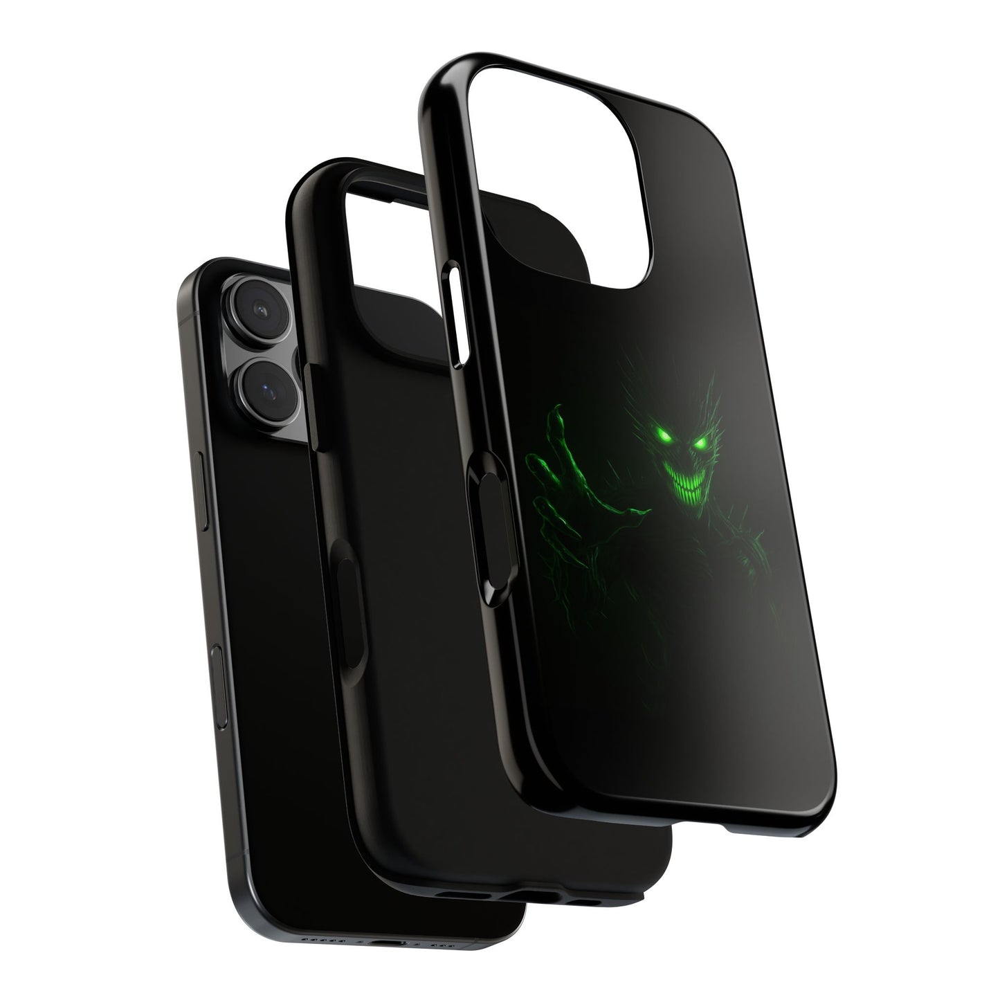 Phone Case - Spooky Green Glow Devil