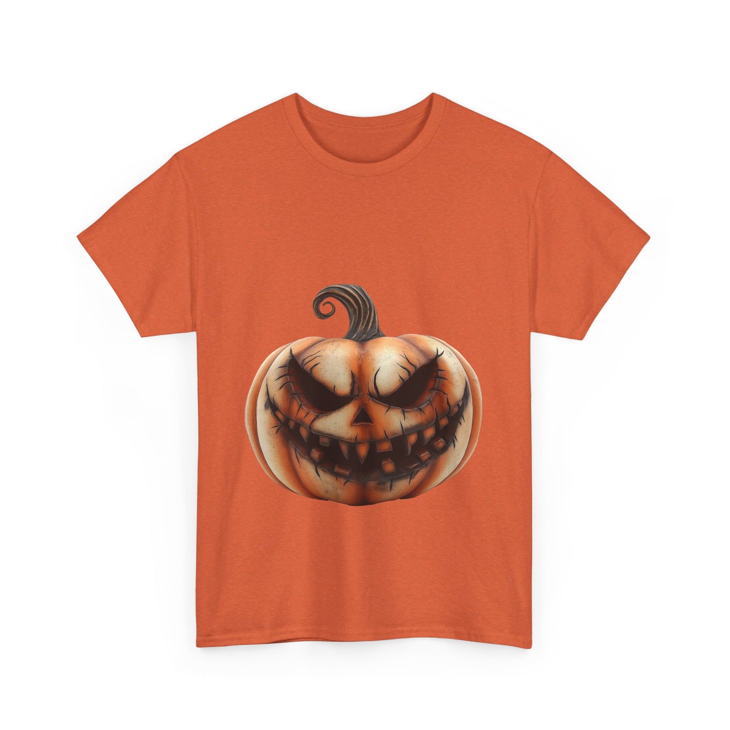 Jack-o-Lantern Halloween toned scary - Unisex Heavy Cotton Tee