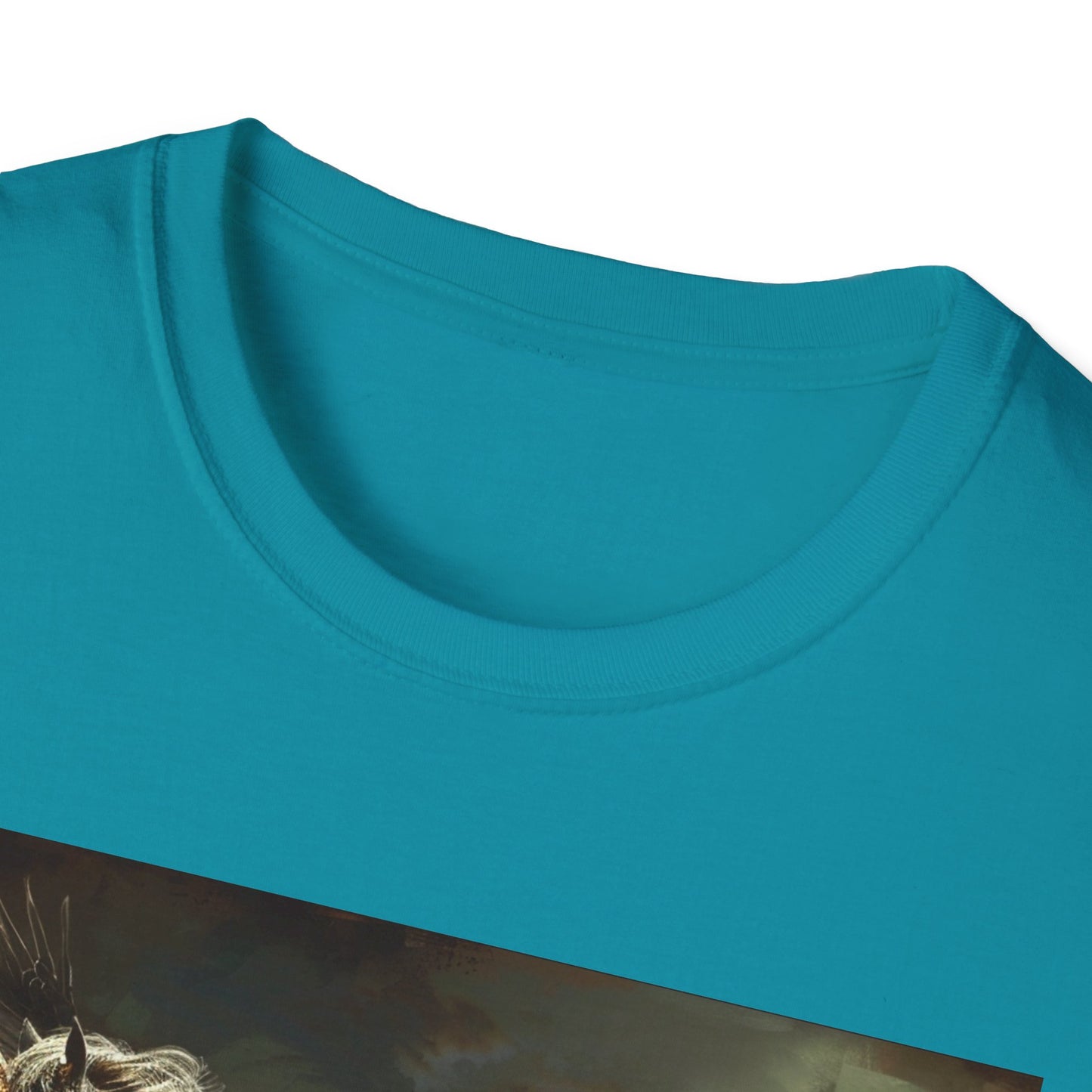 Pegasus flying Unicorn - Unisex Softstyle T-Shirt