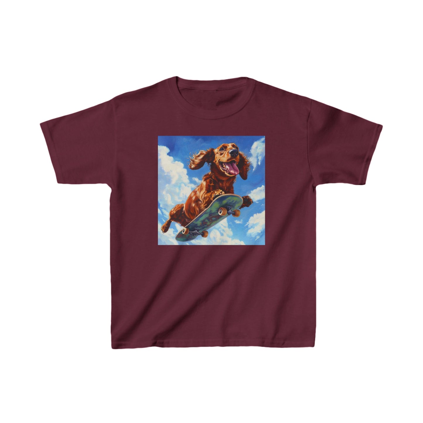 Copy of Skater Pup - Kids Heavy Cotton™ Tee