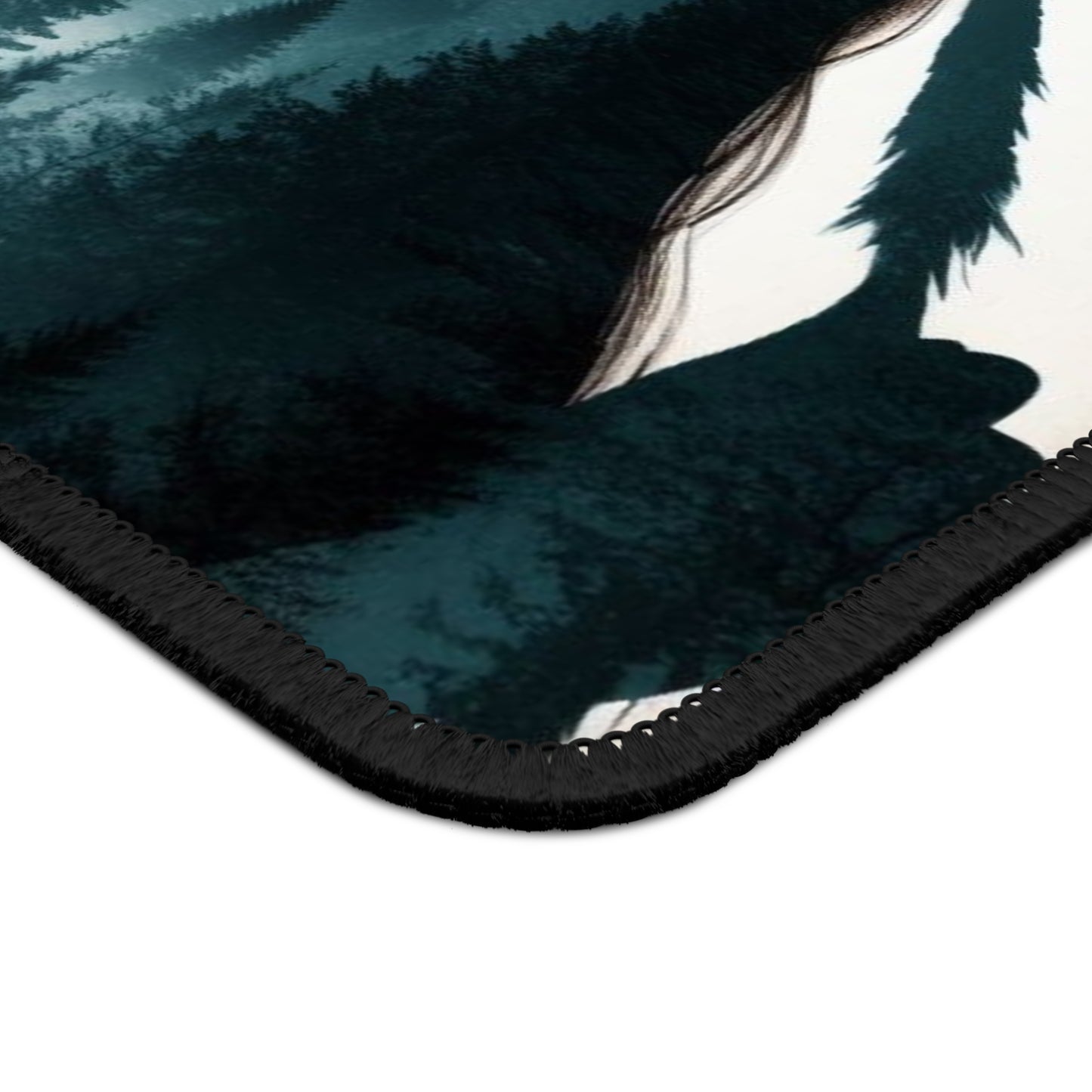 Forest Native Girl - Gaming Mouse Pad