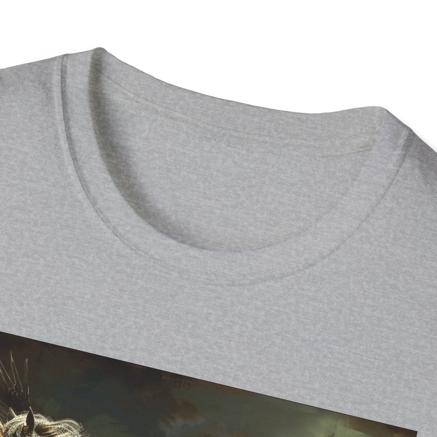 Pegasus flying Unicorn - Unisex Softstyle T-Shirt