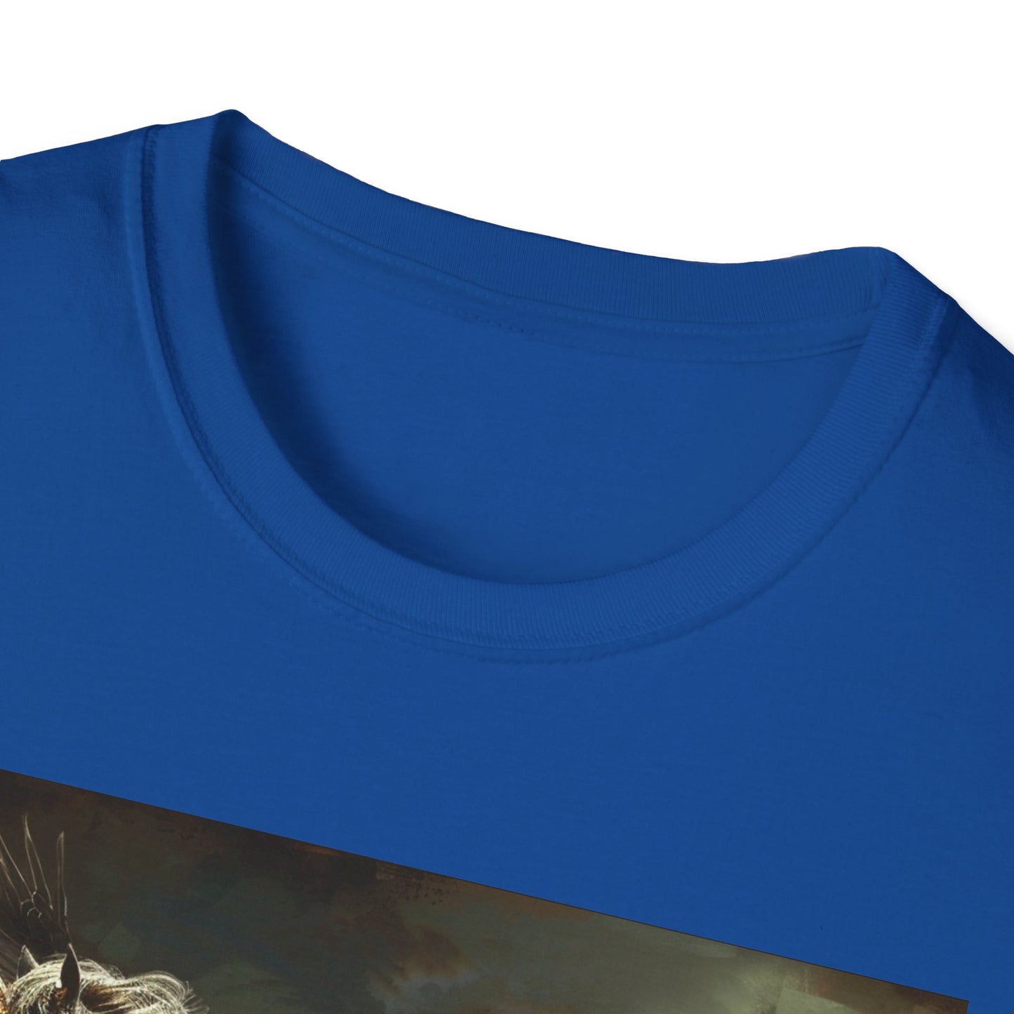 Pegasus flying Unicorn - Unisex Softstyle T-Shirt