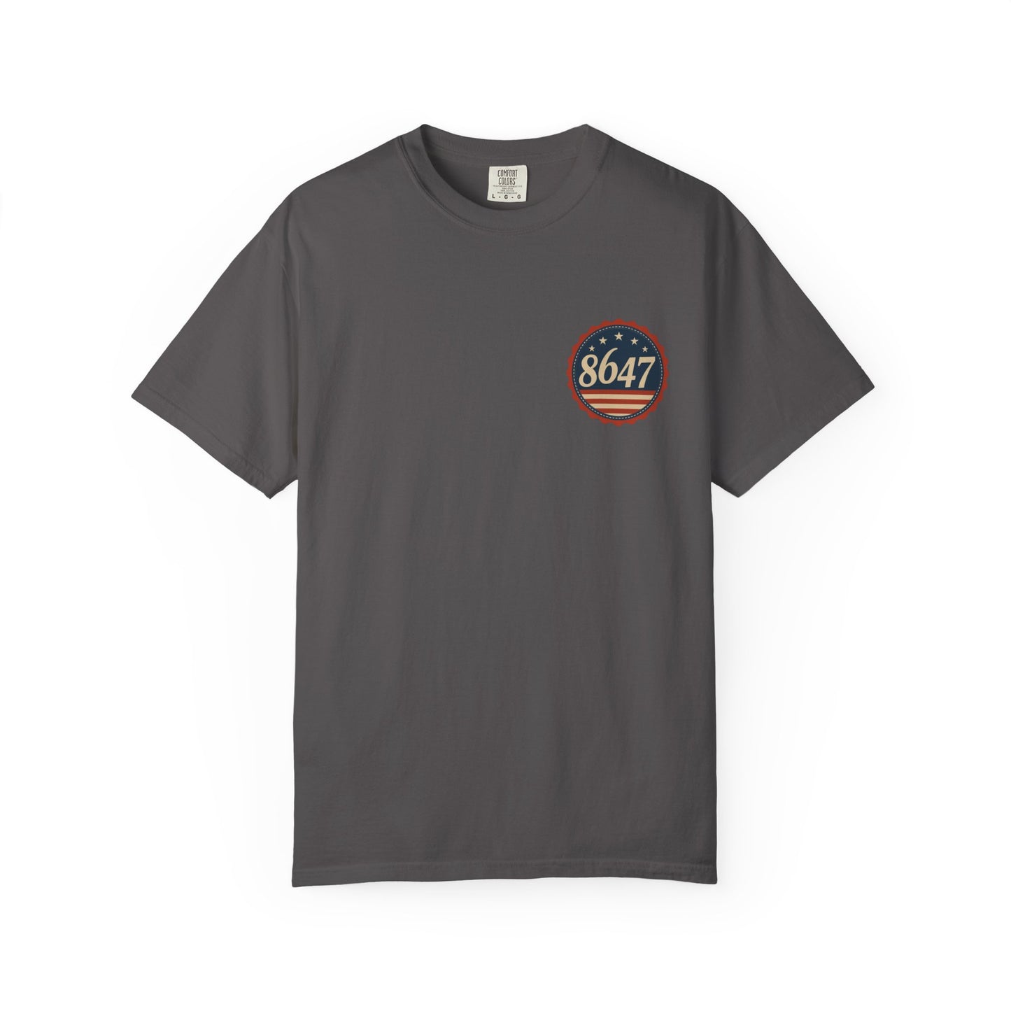 8647 DJT He's Gotta Go Unisex Garment-Dyed Tee