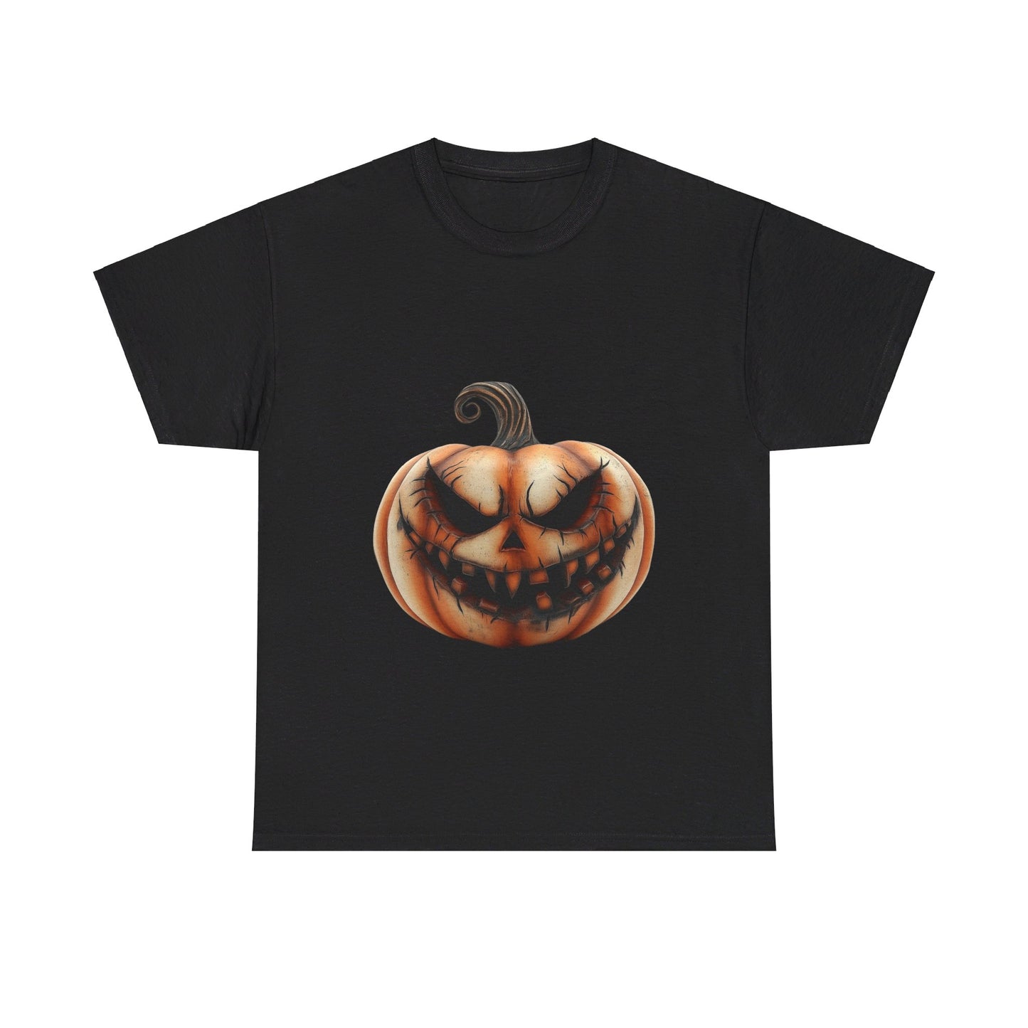 Jack-o-Lantern Halloween toned scary - Unisex Heavy Cotton Tee