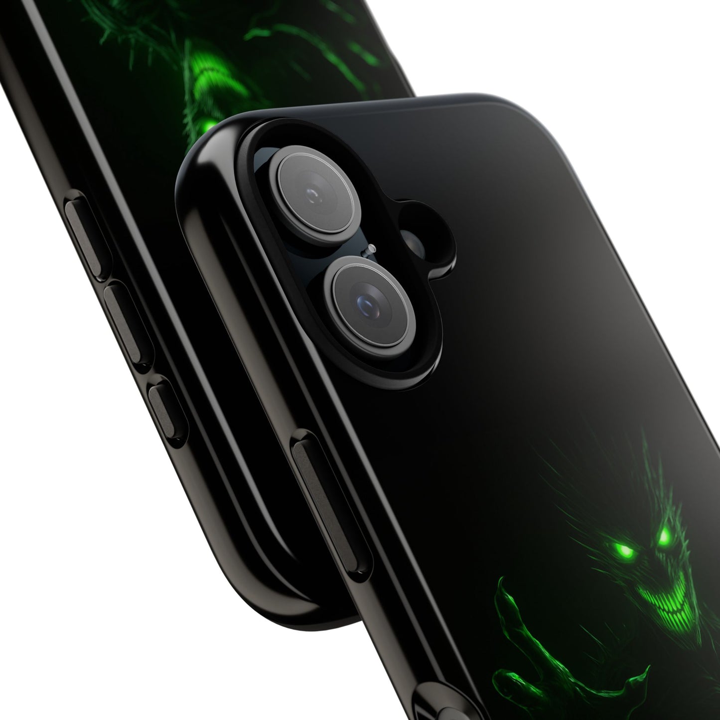 Phone Case - Spooky Green Glow Devil