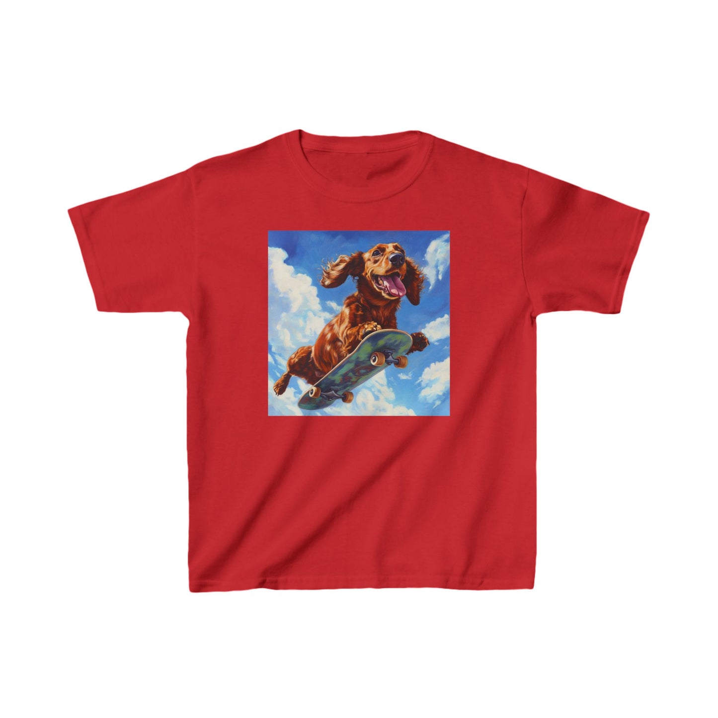 Copy of Skater Pup - Kids Heavy Cotton™ Tee