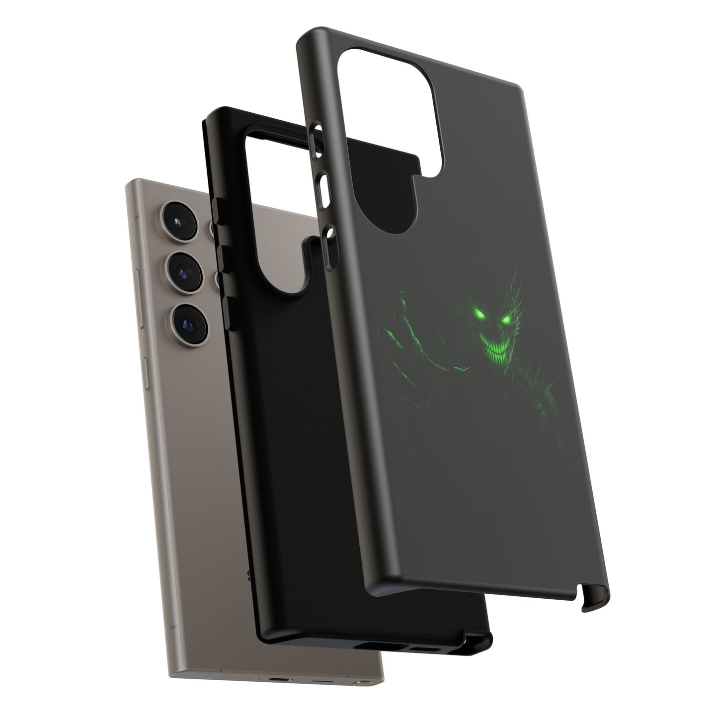 Phone Case - Spooky Green Glow Devil