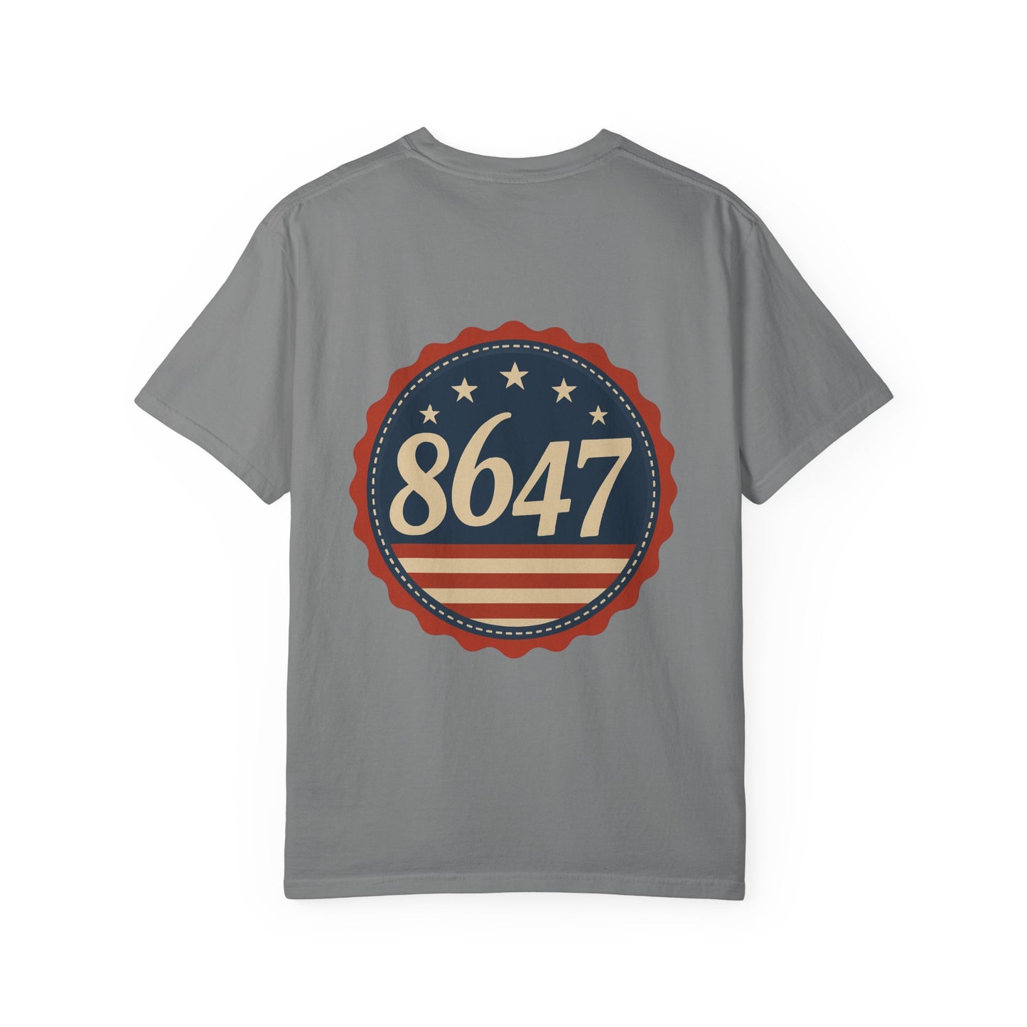 8647 DJT He's Gotta Go Unisex Garment-Dyed Tee