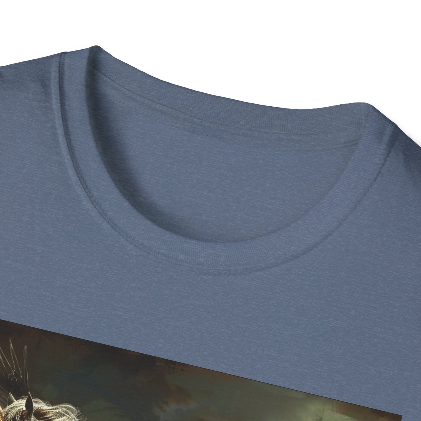 Pegasus flying Unicorn - Unisex Softstyle T-Shirt