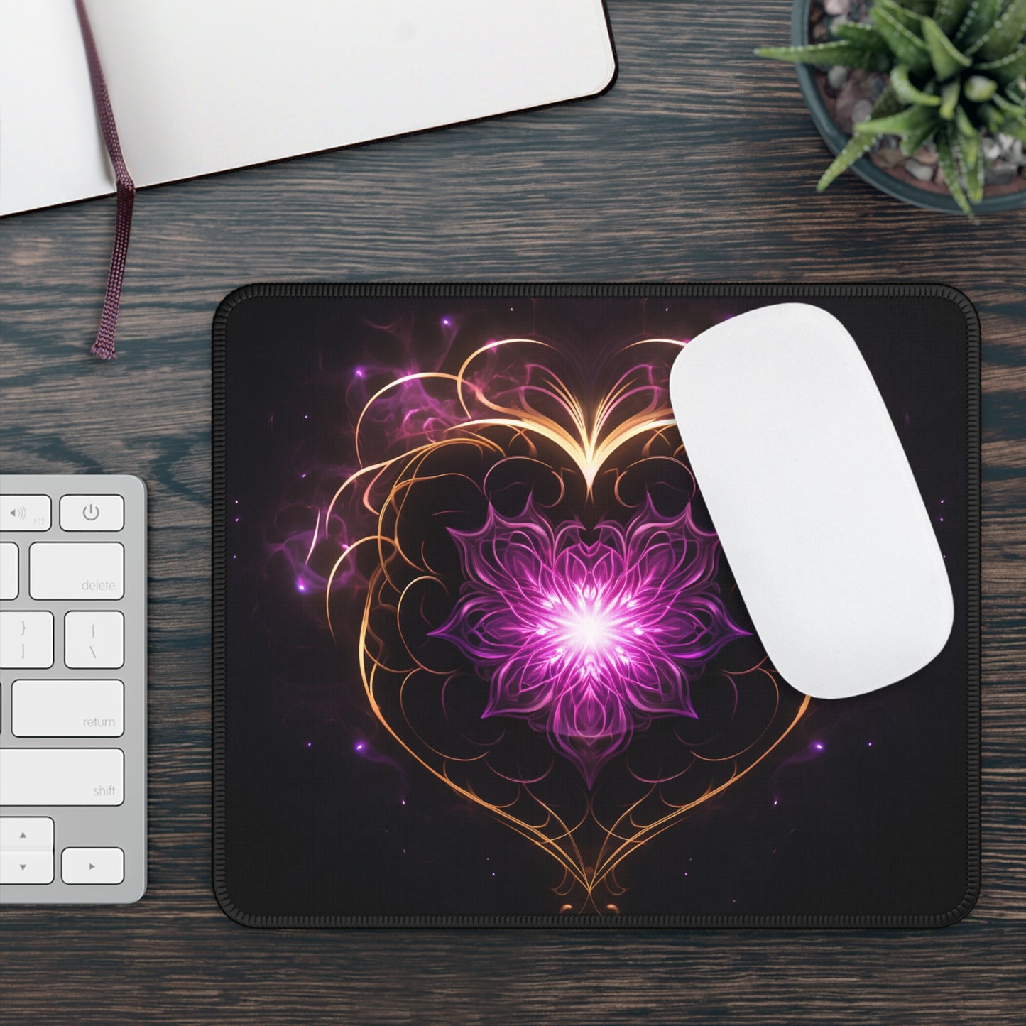 Dark Heart - Gaming Mouse Pad