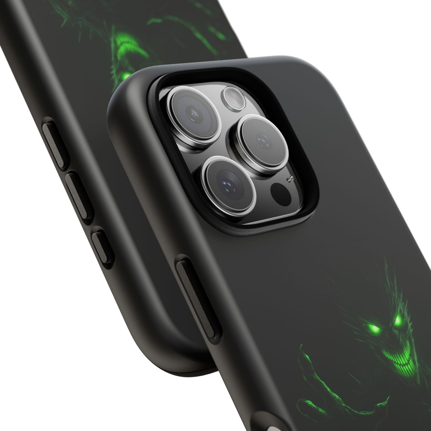 Phone Case - Spooky Green Glow Devil