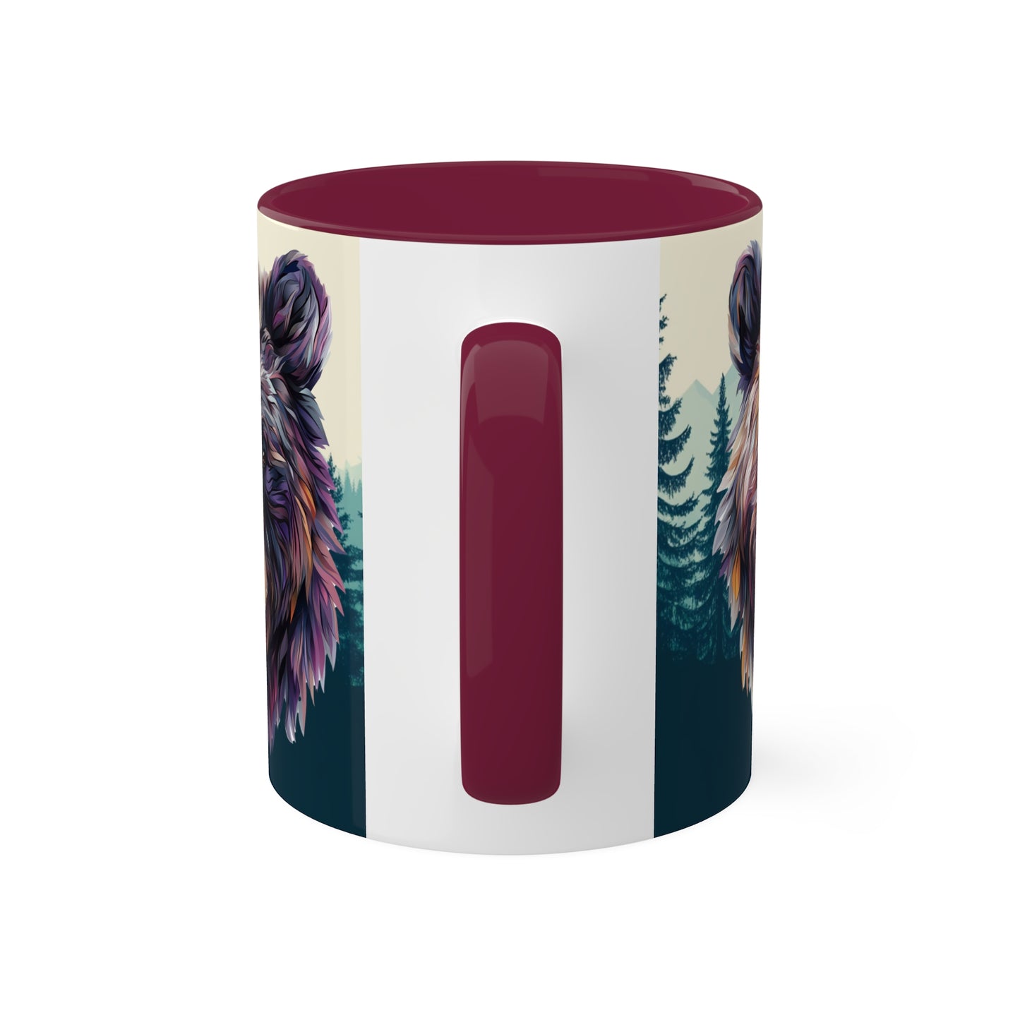 Artistic Bear - Colorful Mugs, 11oz