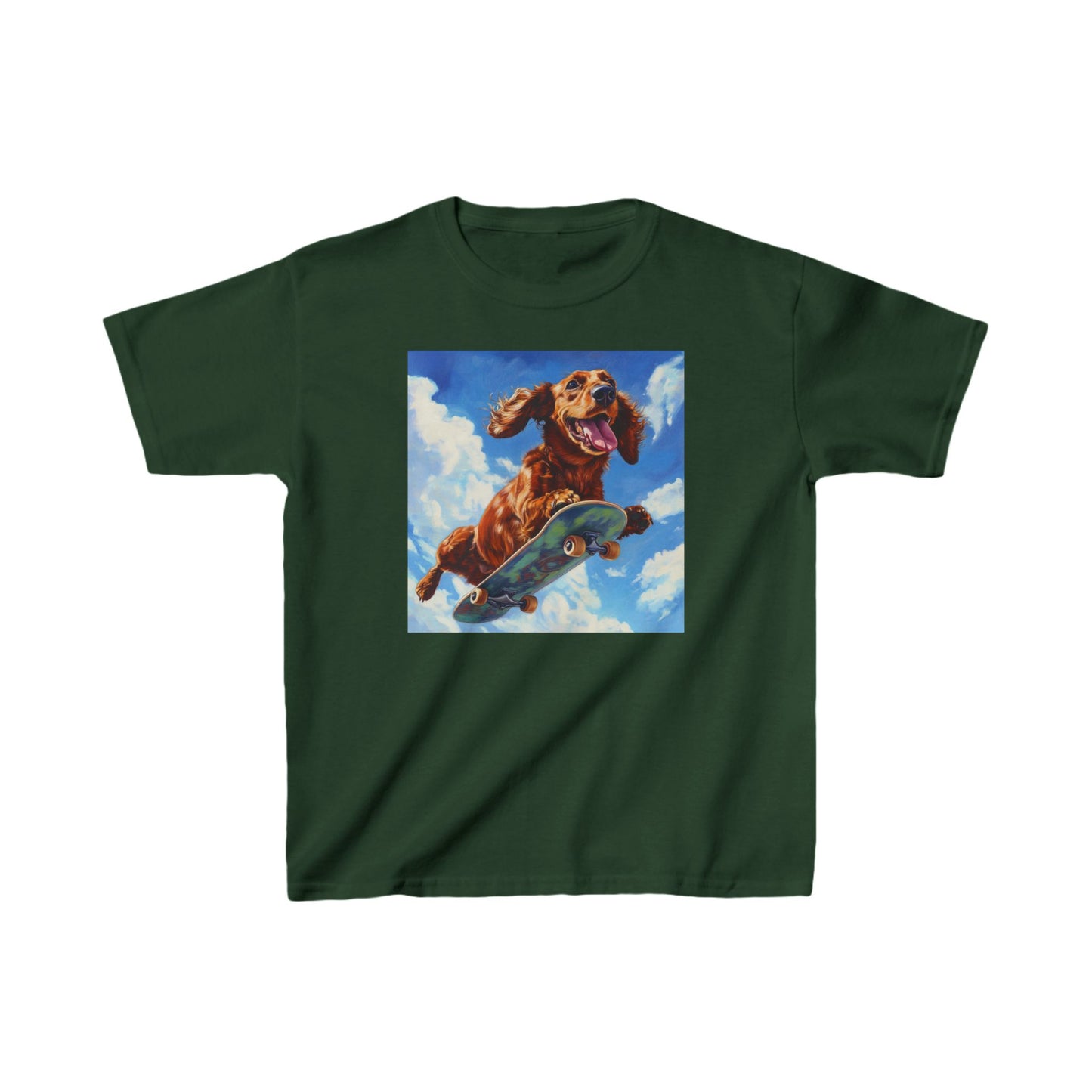 Copy of Skater Pup - Kids Heavy Cotton™ Tee
