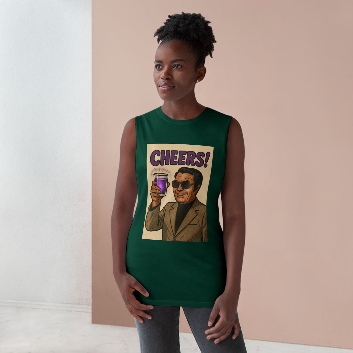 Tank Top Jim Jones Cheers Unisex Barnard Tank