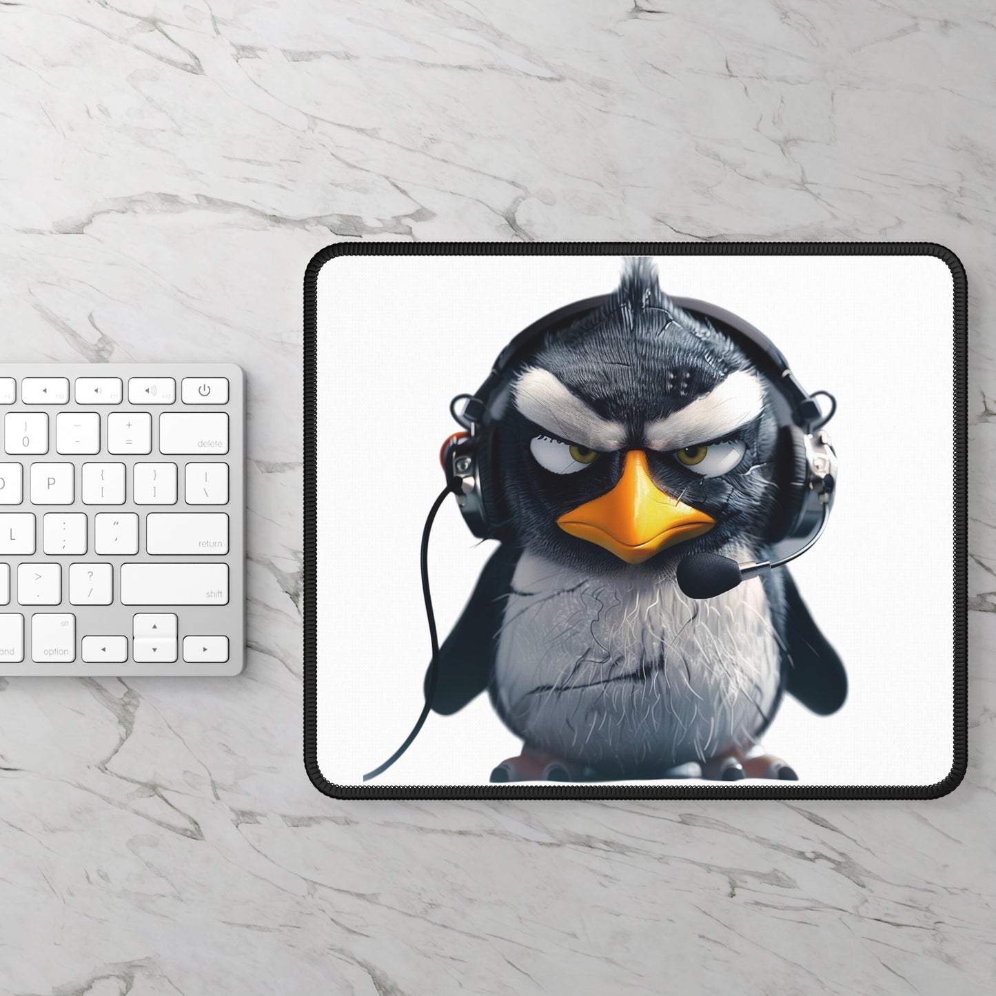 Angry Penguin - Gaming Mouse Pad