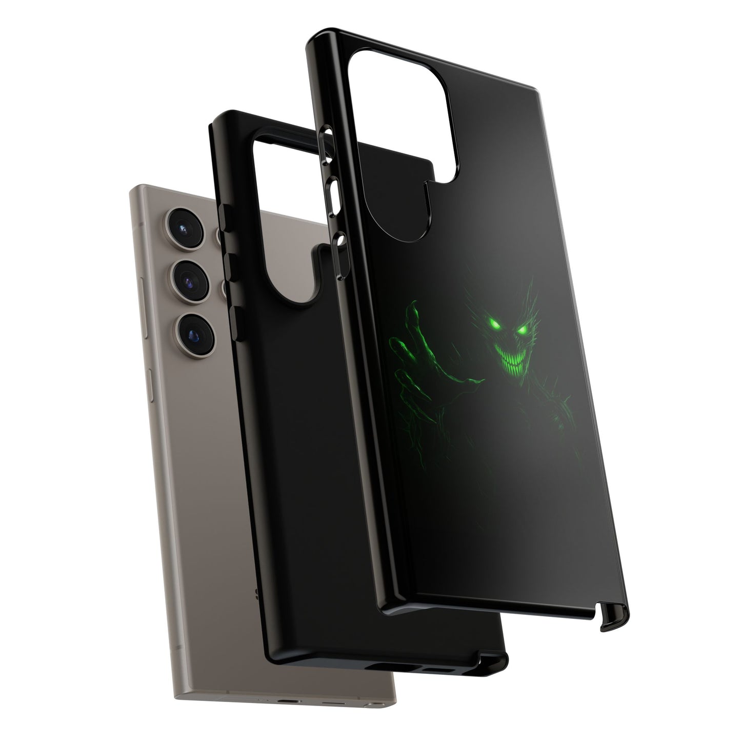 Phone Case - Spooky Green Glow Devil