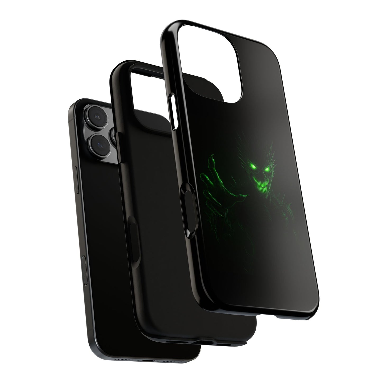 Phone Case - Spooky Green Glow Devil