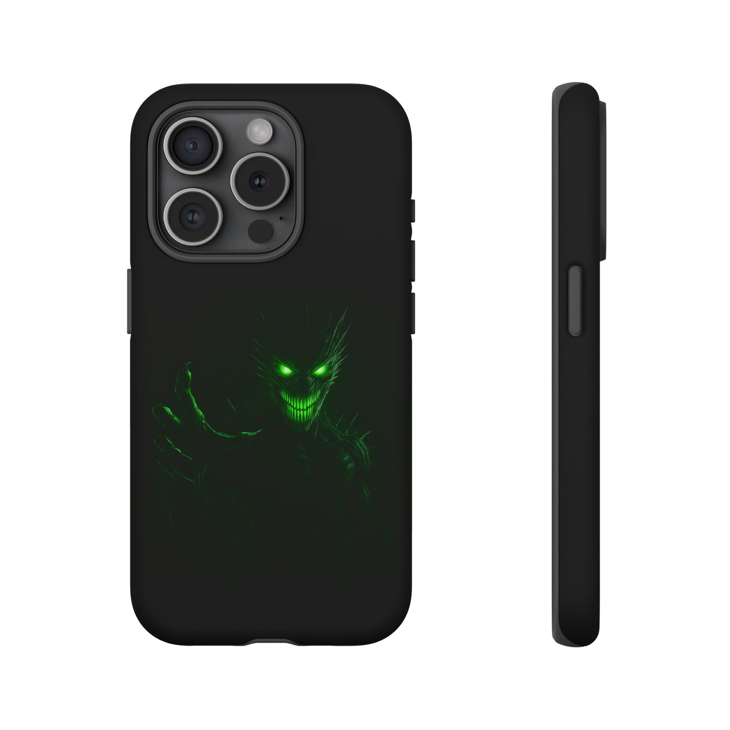 Phone Case - Spooky Green Glow Devil