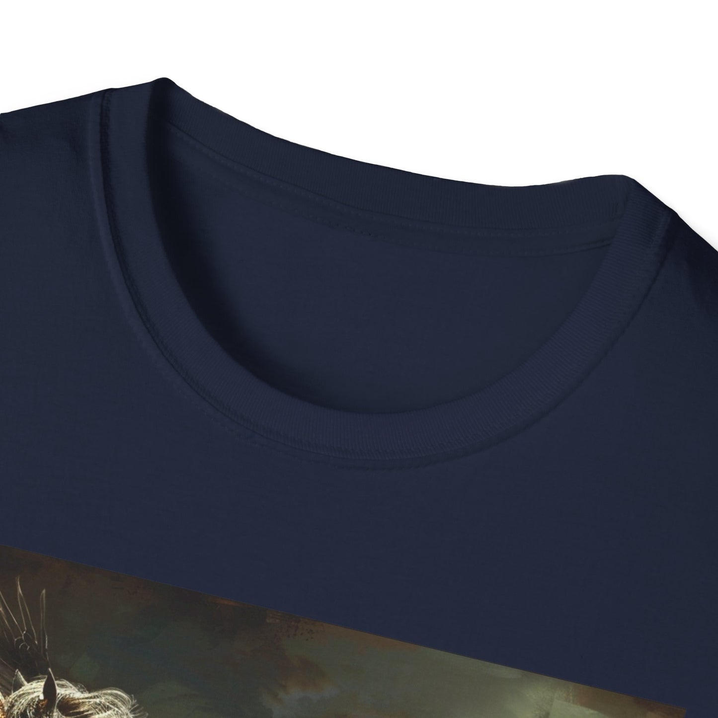 Pegasus flying Unicorn - Unisex Softstyle T-Shirt