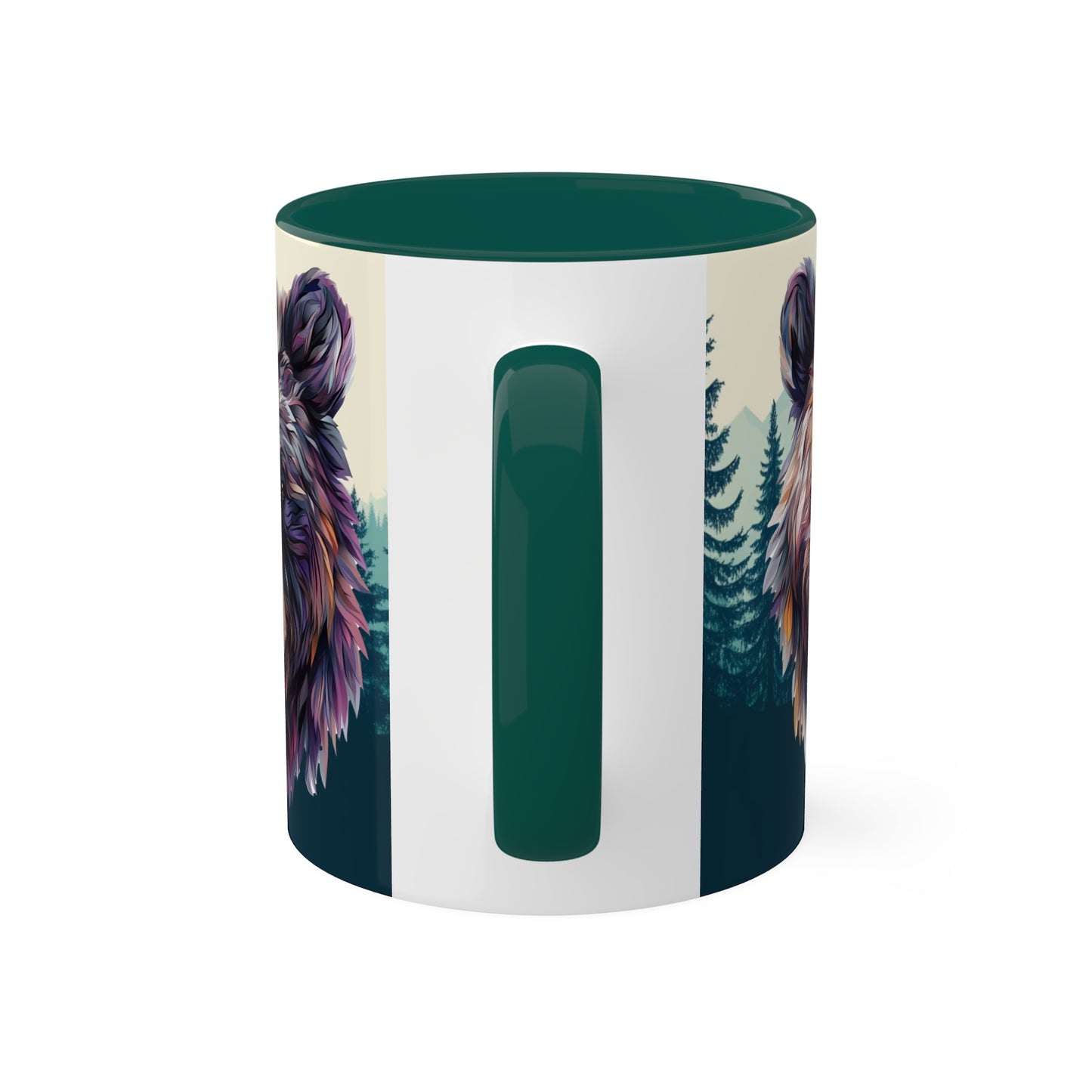 Artistic Bear - Colorful Mugs, 11oz