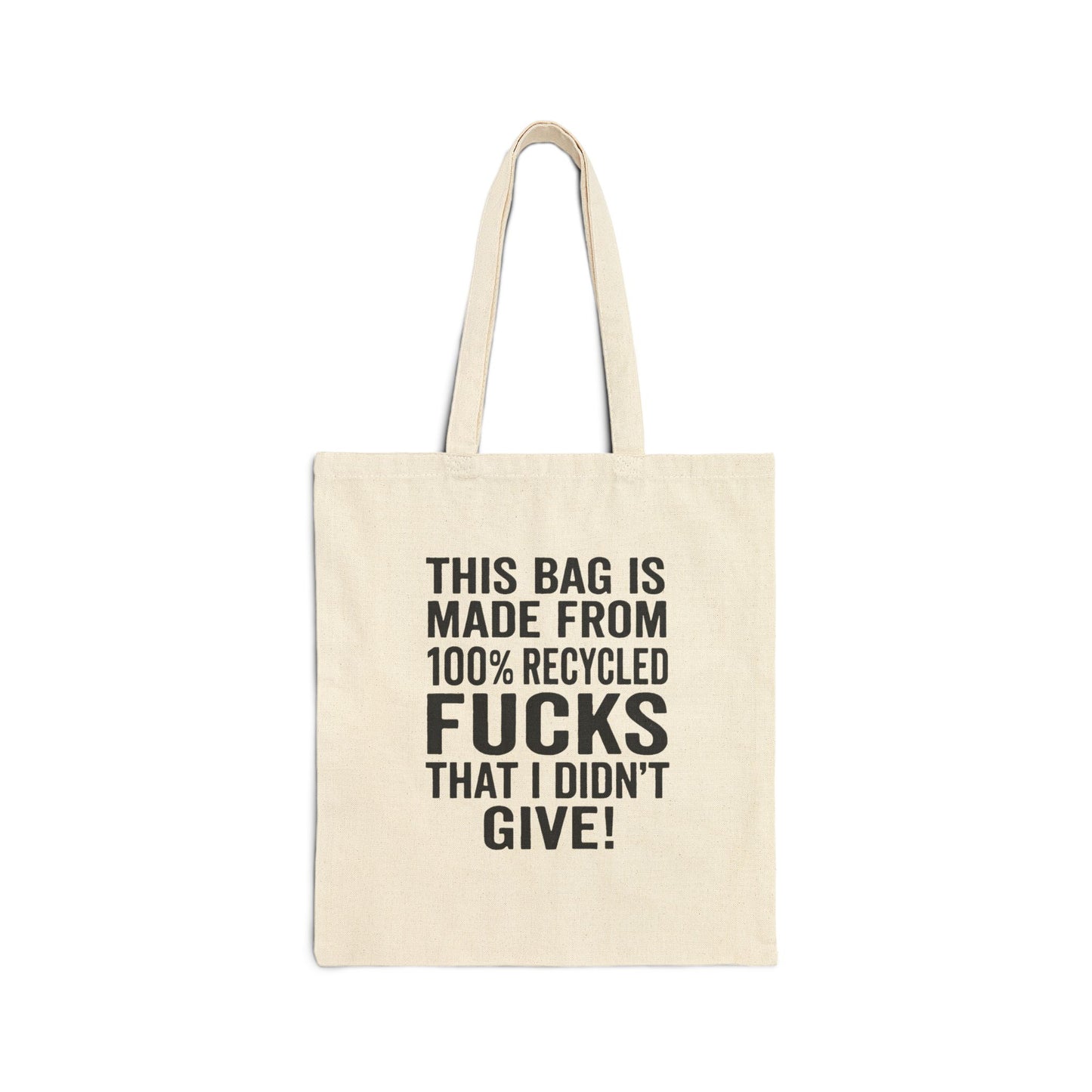 Recycled Fucks Tote Bag