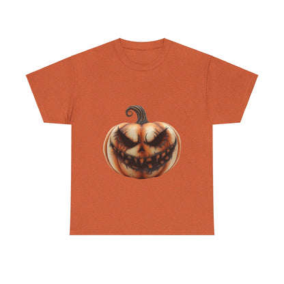 Jack-o-Lantern Halloween toned scary - Unisex Heavy Cotton Tee