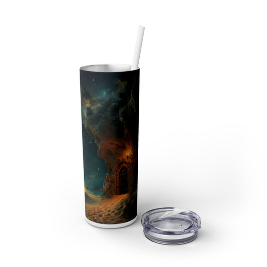 Dream Land - Skinny Tumbler with Straw, 20oz