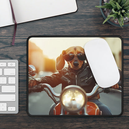 Bad boy Weiner dog - Gaming Mouse Pad