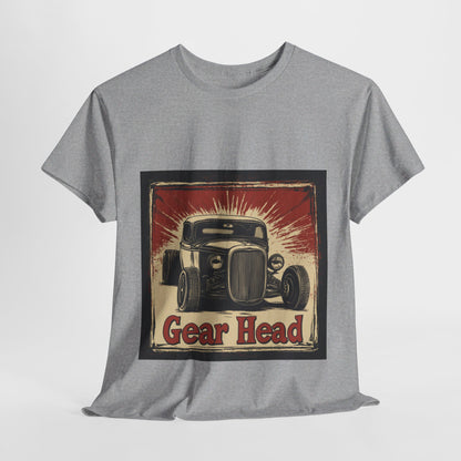 Gear Head - Unisex Heavy Cotton Tee