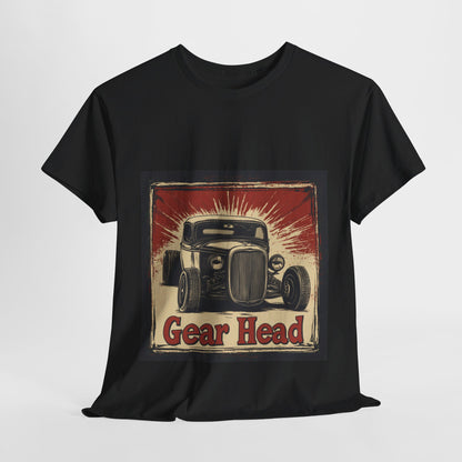 Gear Head - Unisex Heavy Cotton Tee