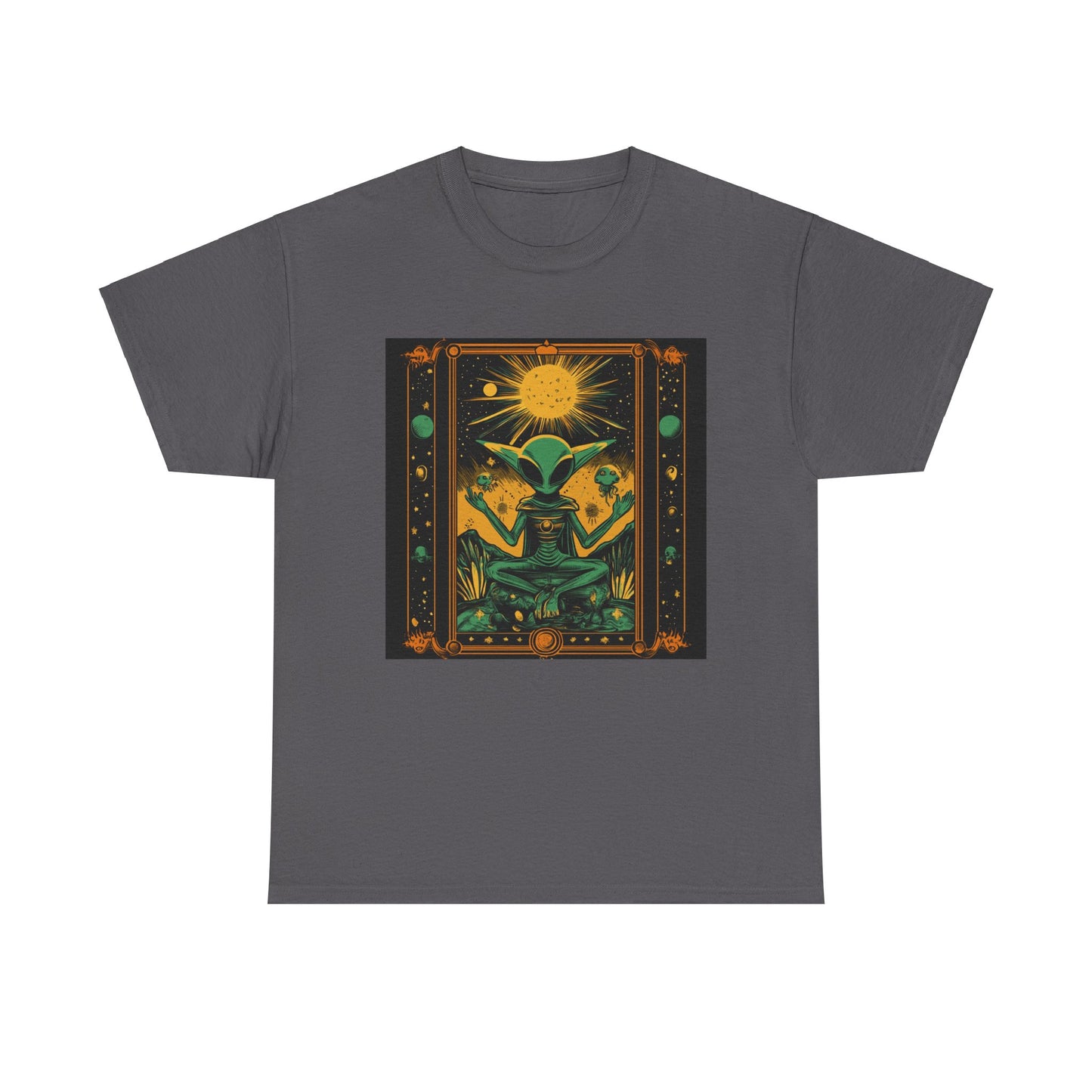 Alien Tarot - Unisex Heavy Cotton Tee