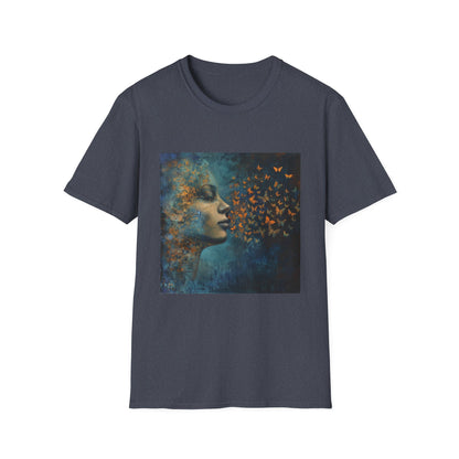 Butterfliy girl - Unisex Softstyle T-Shirt