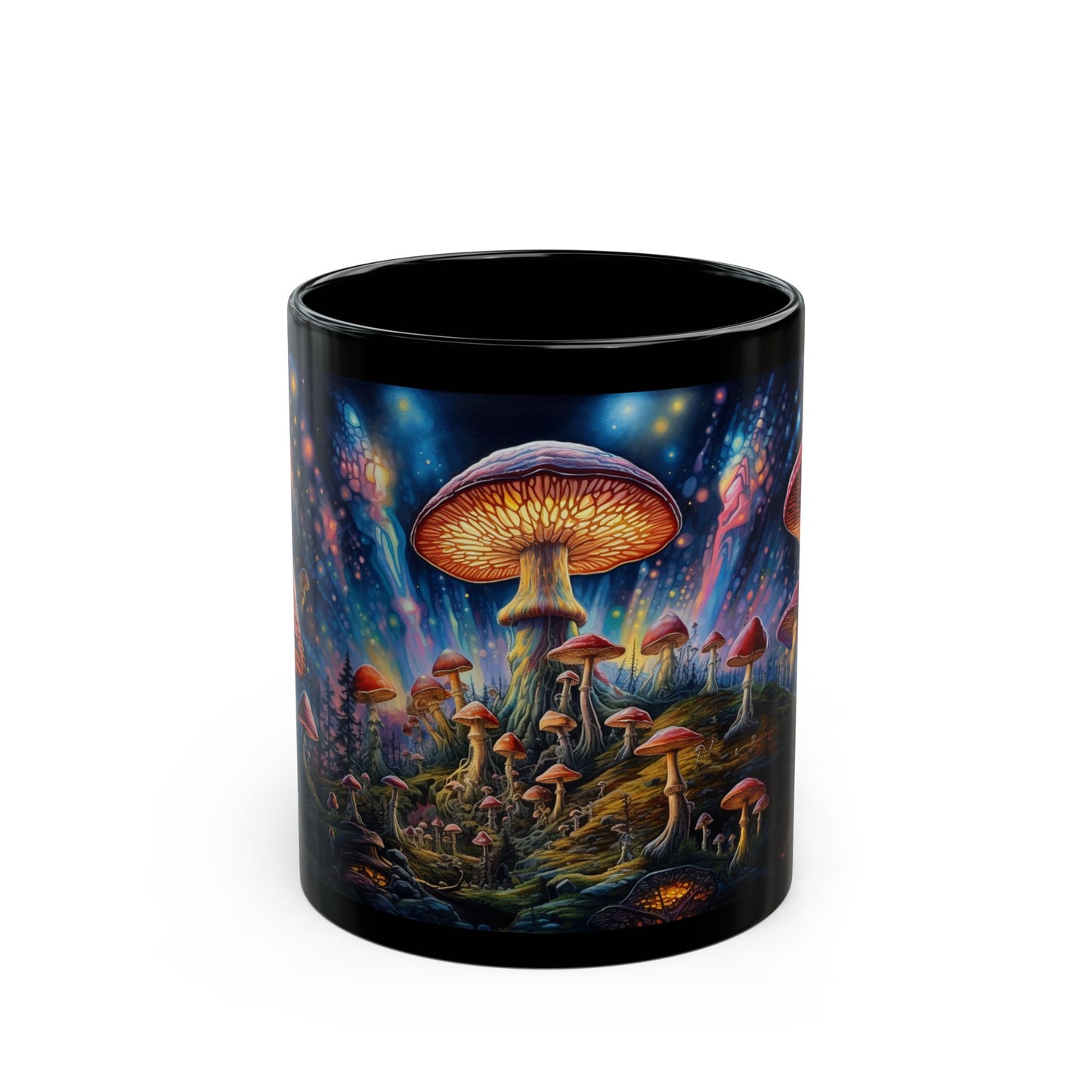 Mushroom Dream - Black Mug (11oz, 15oz)