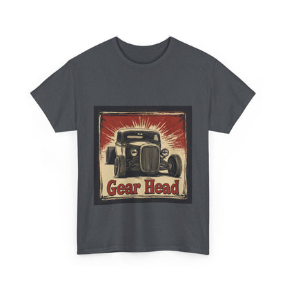 Gear Head - Unisex Heavy Cotton Tee