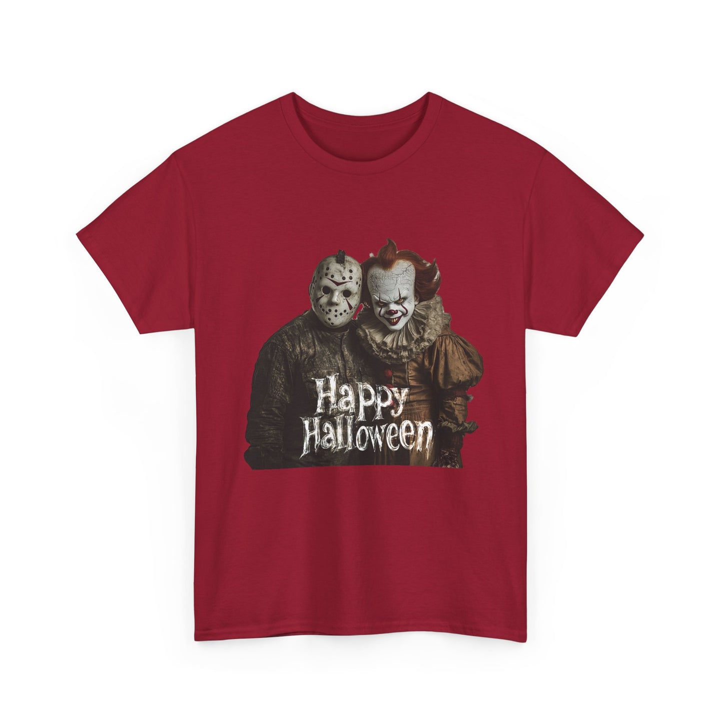 Horror Happy Halloween - Unisex Heavy Cotton Tee