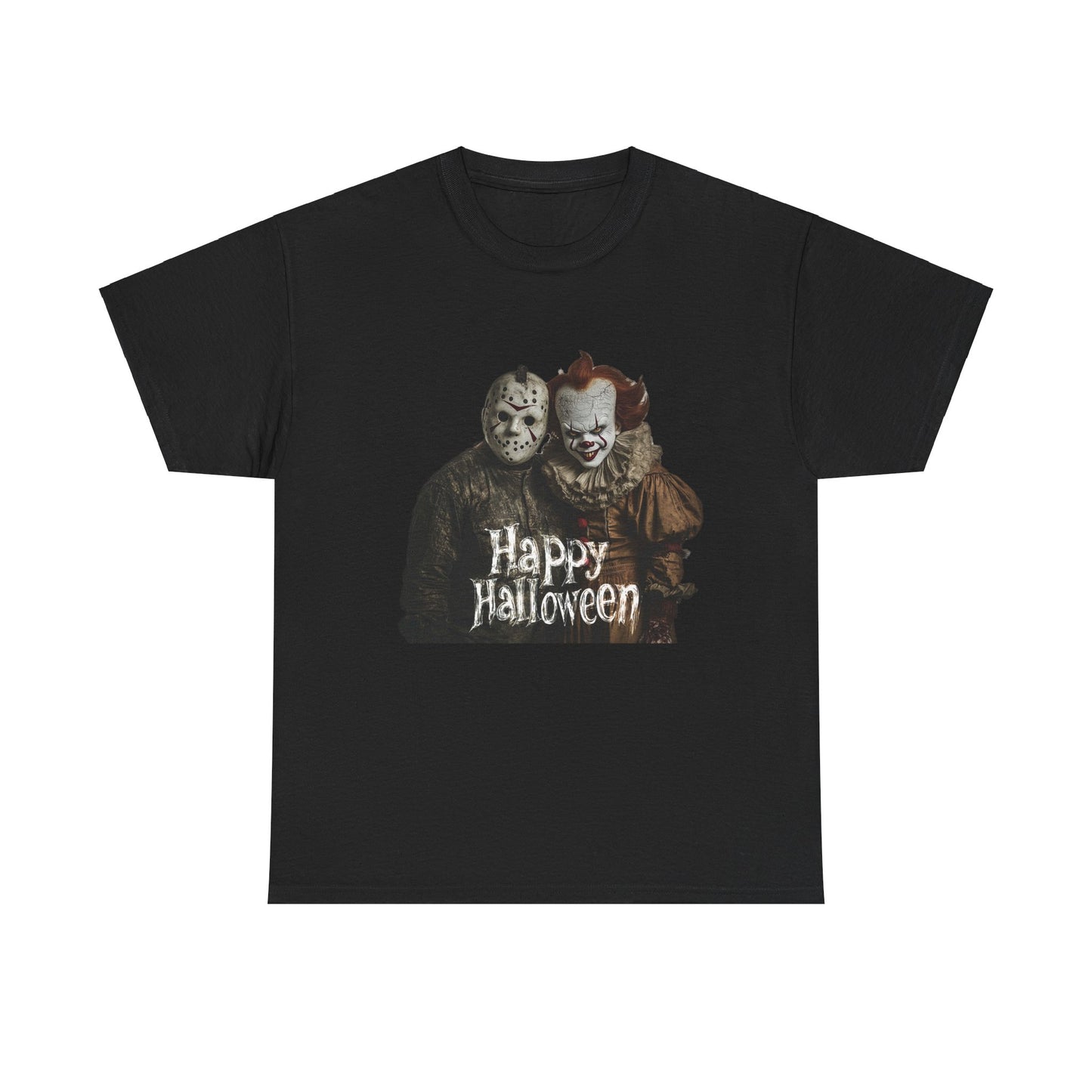 Horror Happy Halloween - Unisex Heavy Cotton Tee