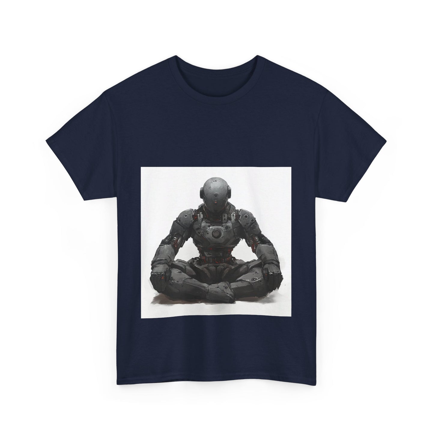 Meditation Bot - Unisex Heavy Cotton Tee