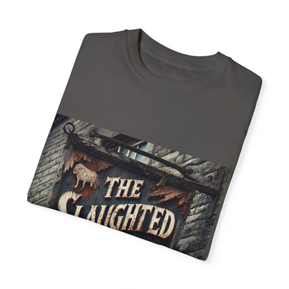 Slaughtered Lamb Pub - Unisex Garment-Dyed T-shirt