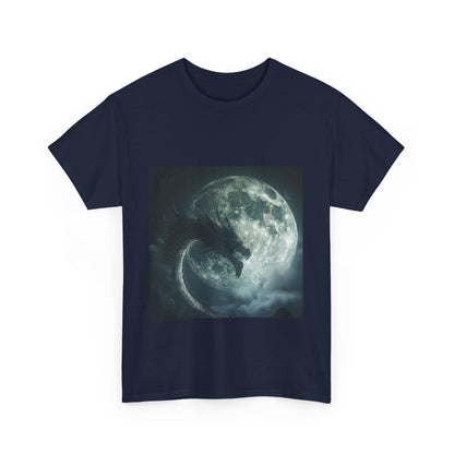 Moon Dragon - Unisex Heavy Cotton Tee