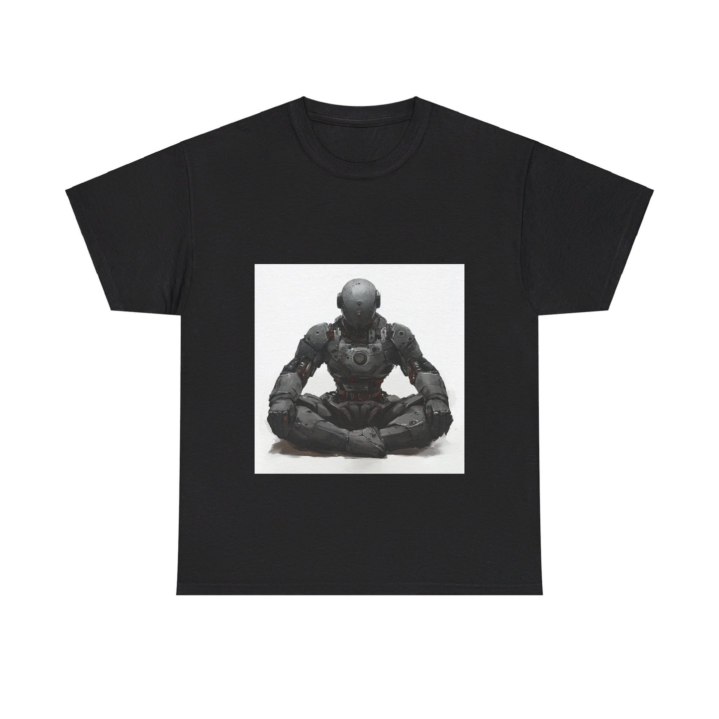 Meditation Bot - Unisex Heavy Cotton Tee